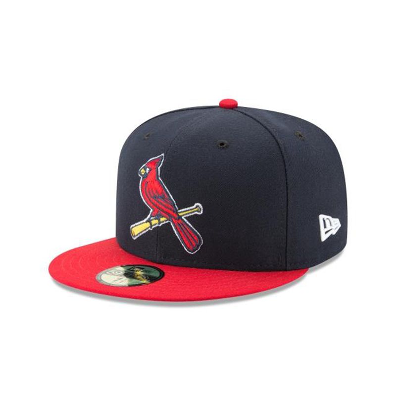 MLB St. Louis Cardinals Authentic Collection Alt 2 59Fifty Fitted (NJB9646) - Blue New Era Caps